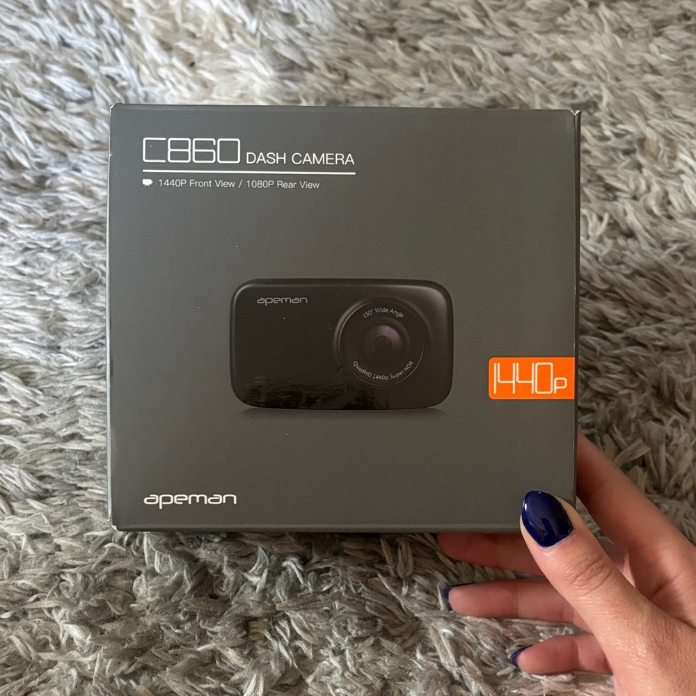 C860 Black Dash Camera